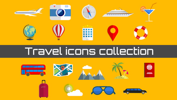 Travel Icons Collection