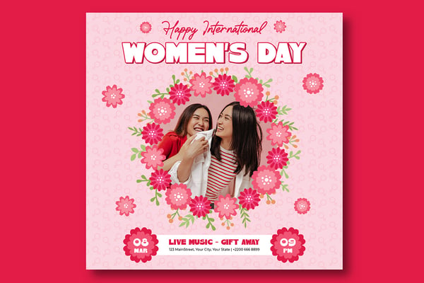 Womens Day Socials Media