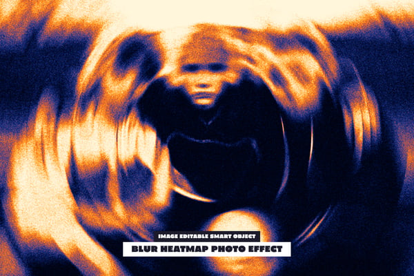 Blur Heatmap Photo Effect