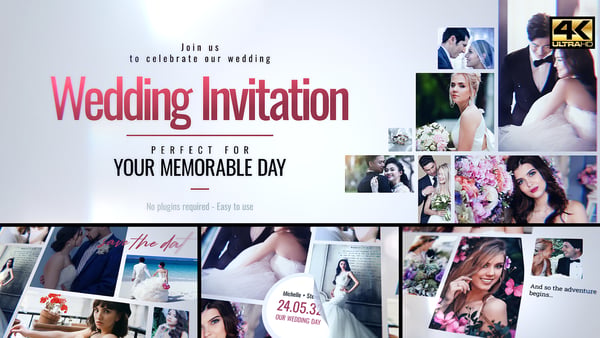 Wedding Invitation 4K