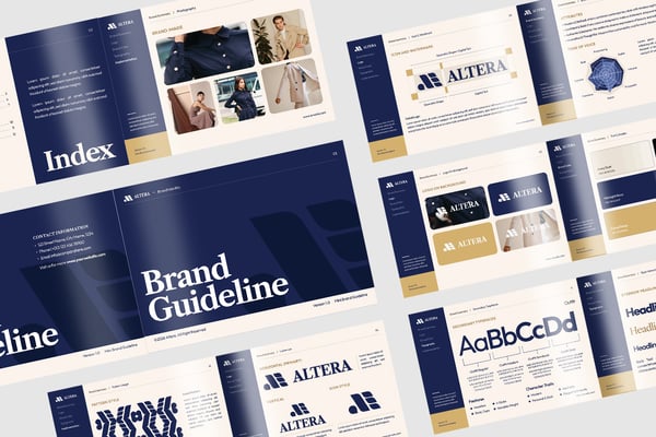 Altera Brand Guideline Luxury Style