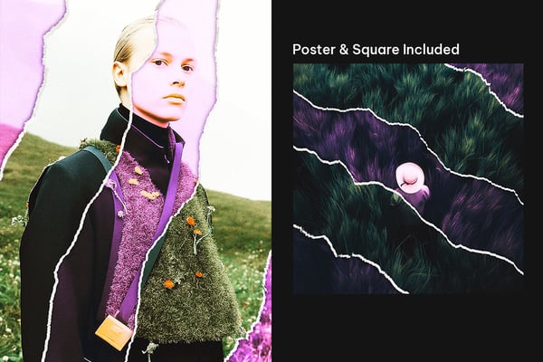 Dreamy Infrared Square And Poster Photo Effect