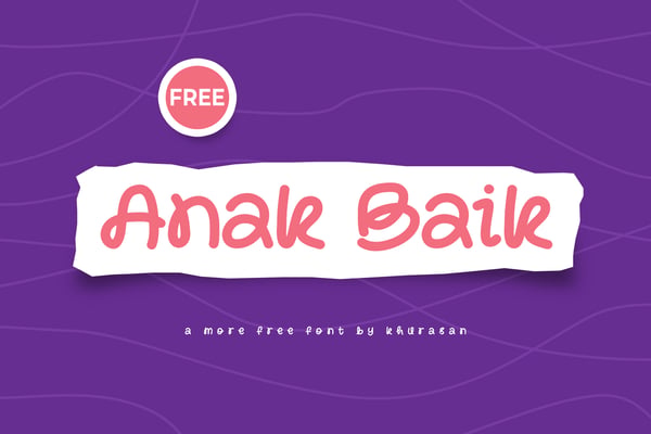 Free Anak Baik