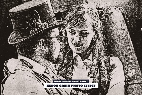 Xerox Grain Photo Effect