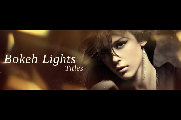 Bokeh Lights Titles