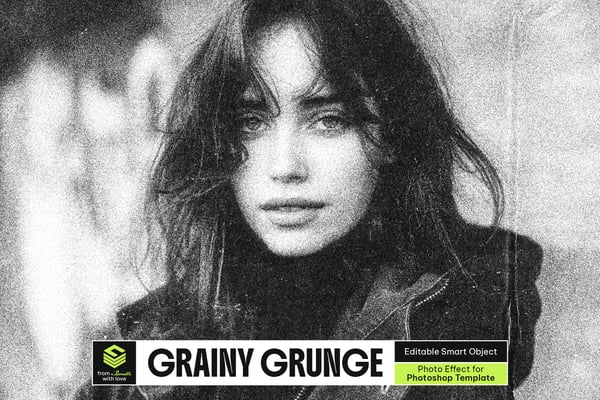 Grainy Grunge Photo Effect