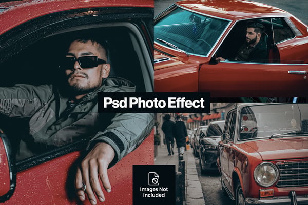 Color Filter PSD Photo Effect