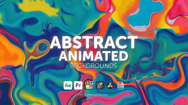 Abstract Animated Backgrounds - Smooth Modern Motion Graphics Animation Pack