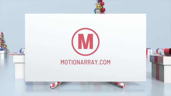 Abstract Christmas Logo