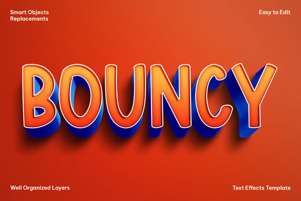 Bouncy Text Effect