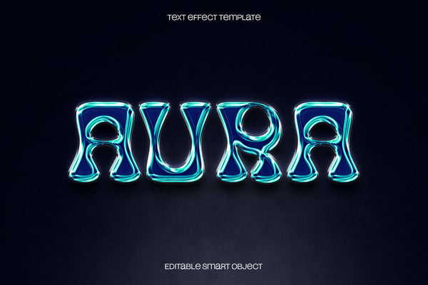 Shiny Glow Text Effect
