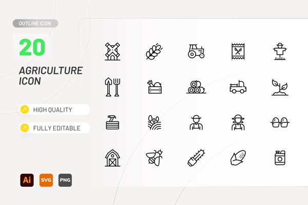 Agriculture Line Icon