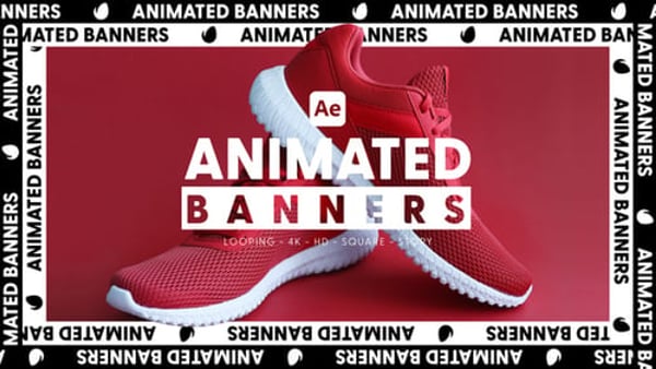 Animated Banners - Modern Banner Motion Graphics Pack