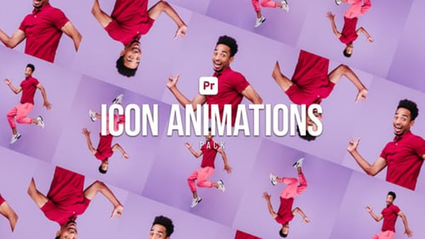 Any Icon Animations Pack Premiere Pro - Universal Icon Motion Graphics Pack