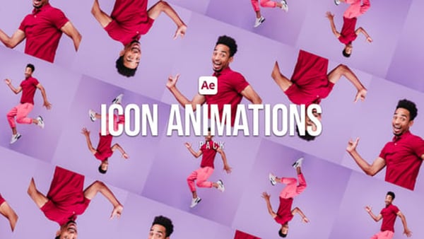 Any Icon Animations Pack - Universal Icon Motion Graphics Pack