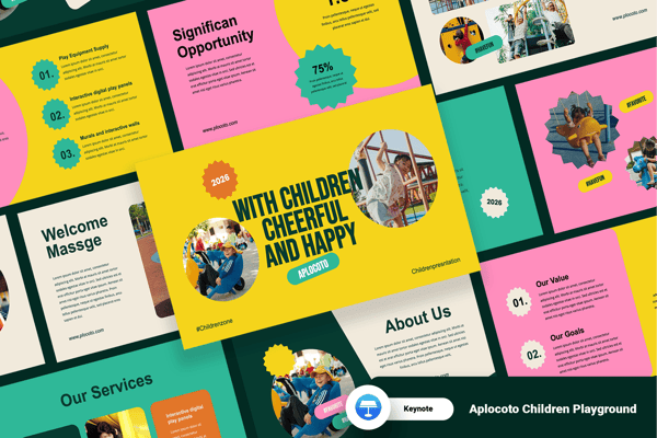 Aplocoto – Children Playground Keynote