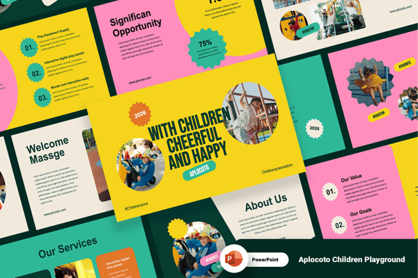 Aplocoto – Children Playground PowerPoint