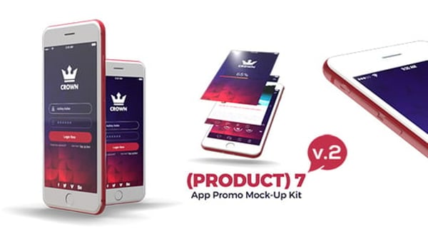 App Promo Mock-Up Kit with 21 Customizable Phone Scenes and 220+ Icons