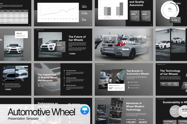 Automotive Wheel Presentation