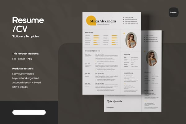 Resume/CV – Vol. 105
