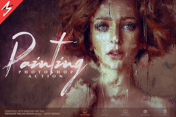 Painting Photoshop Action