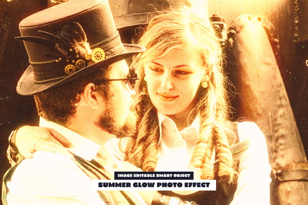 Summer Glow Photo Effect