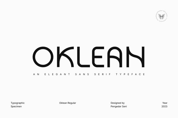 Oklean - Elegant Sans Serif