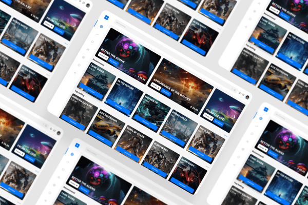 Games Dashboard UI Kit