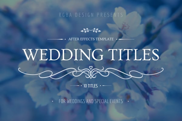 Wedding Titles