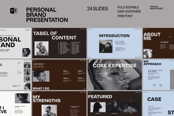 MODO-Personal Brand PowerPoint
