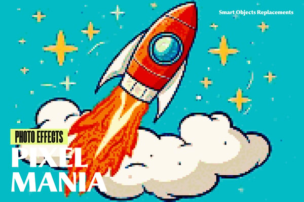 Pixel Mania Photo Effect
