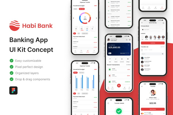 Sun Bank - Banking App UI Kit