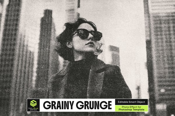 Grainy Grunge Photo Effect