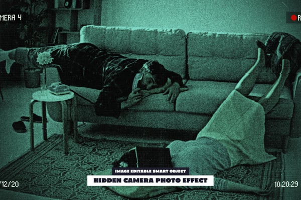 Hidden Camera Photo Effect