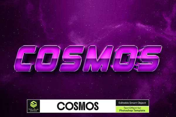 Cosmos Text Effect