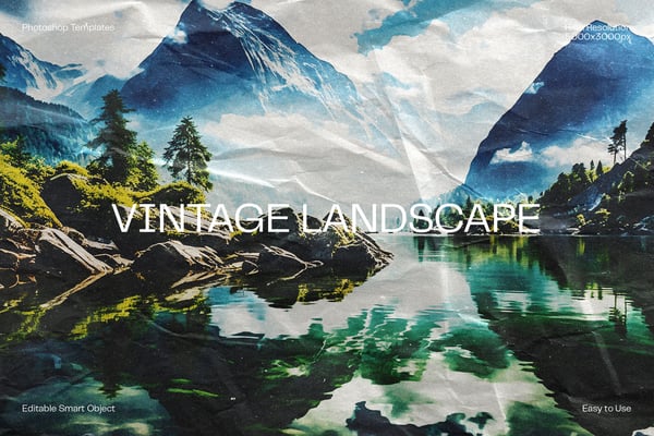 Vintage Landscape Photo Effect
