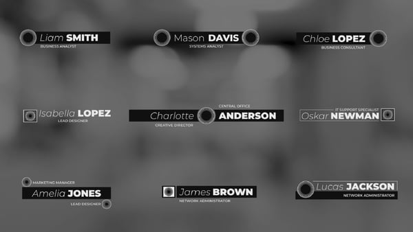 Modern Lower Thirds DaVinci Resolve Template 03.