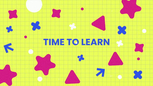 Colorful Hand-Drawn Lesson Opening
