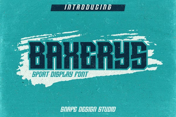 Baxerys - Sport Font