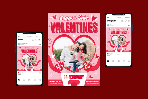 Valentines Sale Flyer