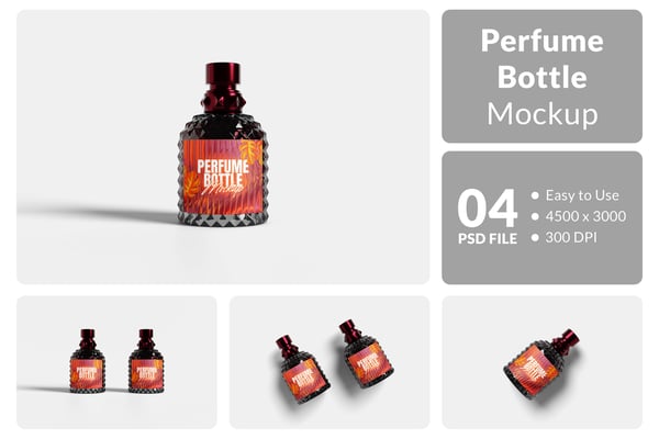 Perfume Bottle Mockup