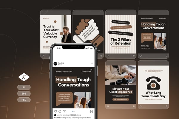 Client Relations - Instagram Post Template