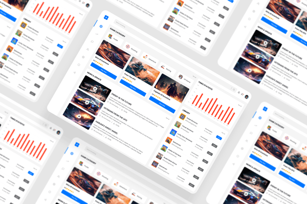 Games Dashboard UI Kit