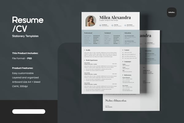 Resume/CV – Vol. 050