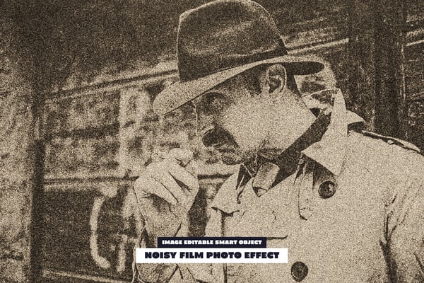 Noisy Film Photo Effect