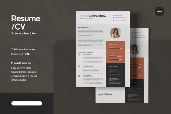 Resume/CV – Vol. 125