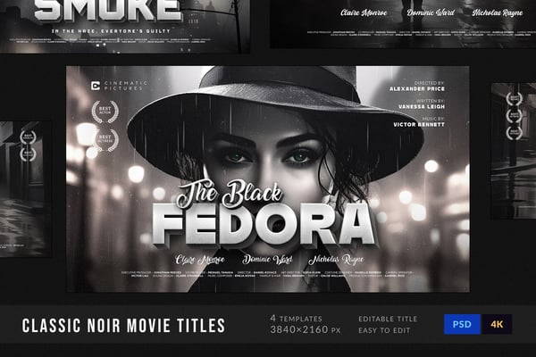 Classic Noir Movie Titles