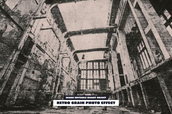 Retro Grain Photo Effect