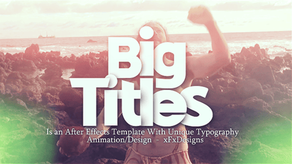 Big Titles Motivational Opener