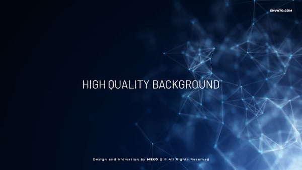 Blue Plexus Background